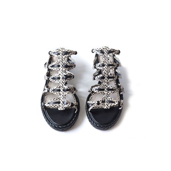 Jason Wu Snakeskin Strap Flat Sandal Womens Size 10 | Eur 41 - Picture 5 of 11